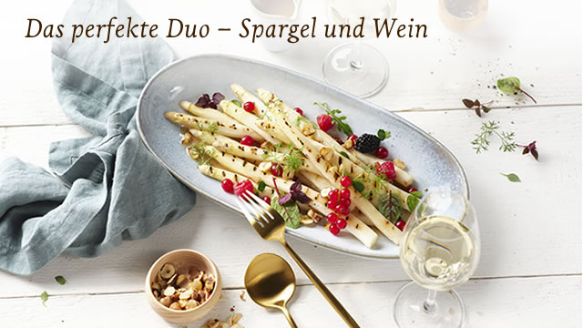 Welcher Wein passt zu Spargel?